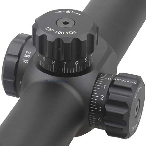 Vector Optics Rifle Scope 3 Vector Optics Minotaur 10-50x60mm, 1/8 MOA, 35mm Tube, Red & Green Illuminated Reticle Second Focal Plane (SFP) Riflescope