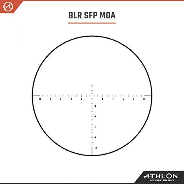 Athlon Optics Rifle Scope 4 Athlon Optics Argos BTR GEN2 10-24x56 Riflescope - BLR SFP IR MOA, Black