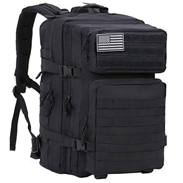 Luckin Packin Tactical Backpack 1 Luckin Packin Tactical Backpack,Military Backpack,Molle Bag 45 Liter Large 2 Pack