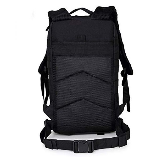 Cadet Gear Tactical Backpack 2 Tactical Assault Pack, Black Military Backpack, Army Survival Molle 35L, 40L