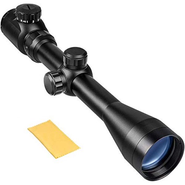 QILU Rifle Scope 1 QILU RFS-18 Tactical Rifle Scope Illuminated Optics Sight Scope Hunting Rifle Scope
