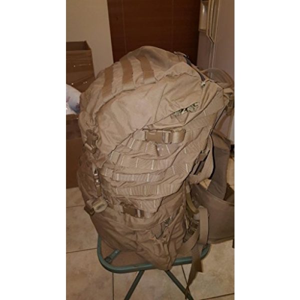 Eagle Tactical Backpack 4 Eagle FILBE USMC Main Pack Coyote Brown with Frame and Waist Belt
