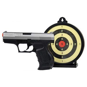 Elite Force Airsoft Pistol 1 Umarex P99 Bi-Color Action Kit w/ Target Airsoft, Black/Grey