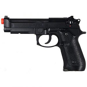 HFC Airsoft Pistol 1 HFC HG-190 Airsoft GBB BLOWBACK CO2 Pistol Black M190 with Gun Case