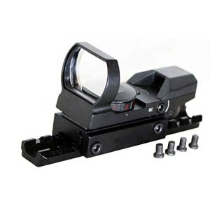 TRINITY Rifle Scope 1 TRINITY Reflex Sight and Base Mount for Marlin 336 Rifle Picatinny Weaver Base Mount Adapter Aluminum Black Hunting Optics Mount Tactical Home Defense Accessory Single Rail.