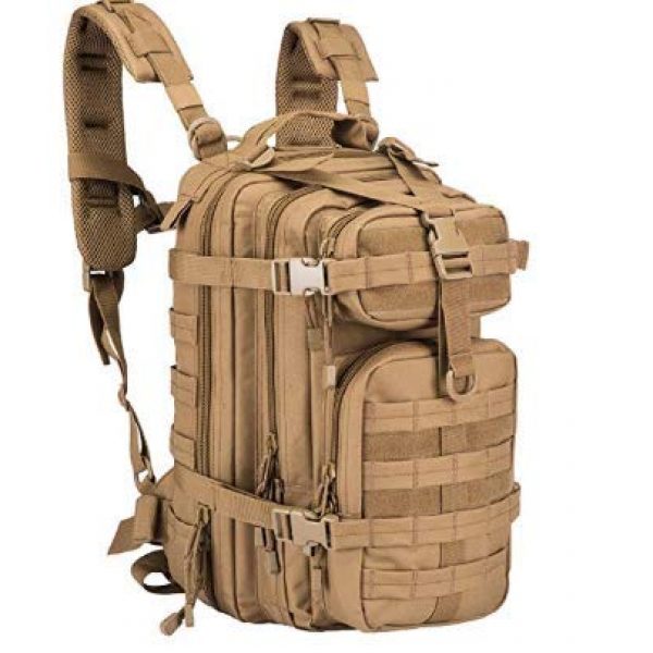 Circadus Tactical Backpack 1 Circadus Military Style Outdoor Hiking Backpack. Compact Tactical Travel Rucksack for Camping, Hunting, Hiking, Trekking, School. Unisex