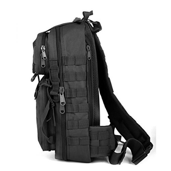 ABENAKI Tactical Backpack 5 ABENAKI Tactical Sling Bag Pack Military Rover Shoulder Backpack Bowmen Bag