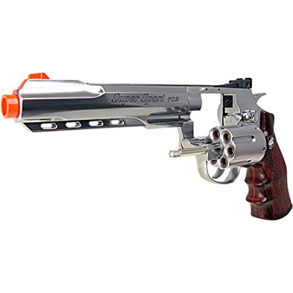 WG Airsoft Pistol 4 WG model-702s 6 revolver full metal co2 nbb included 6 revolver holster-nylon(Airsoft Gun)
