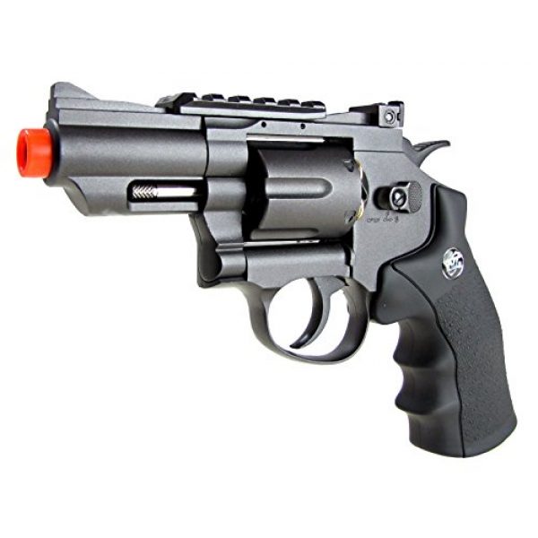 TSD Tactical Airsoft Pistol 1 TSD tactical - sdcnr708bb - tsd/wg model 708 co2 gas black revolver(Airsoft Gun)