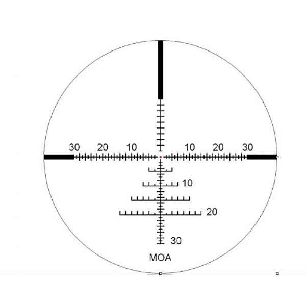 IOR Valdada Rifle Scope 3 IOR Valdada 3.5-18x50 35mm FFP MOA/MOA MP-8 Xtreme X1 (USA, Canada and Other Approved Countries)