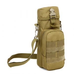 FIRECLUB Tactical Pouch 1 FIRECLUB Tactical Outdoors Sports Multifunction Military Water Bottle Pouch Holder Tactical Kettle Gear Molle Pack Bag