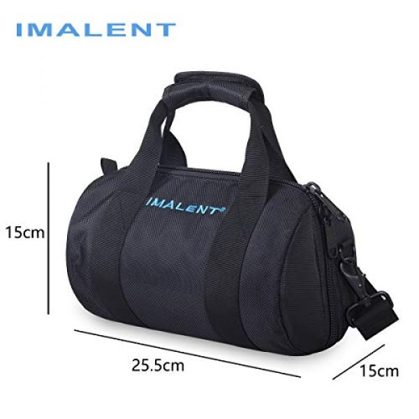 IMALENT Tactical Backpack 2 IMALENT MS12 Bag Outdoor Tactical Bags Utility Pouch, Waterproof Messenger Shoulder Bag EDC Pouch Carrying Case for DX80,R90C, MS18, R90TS and Electronic Product
