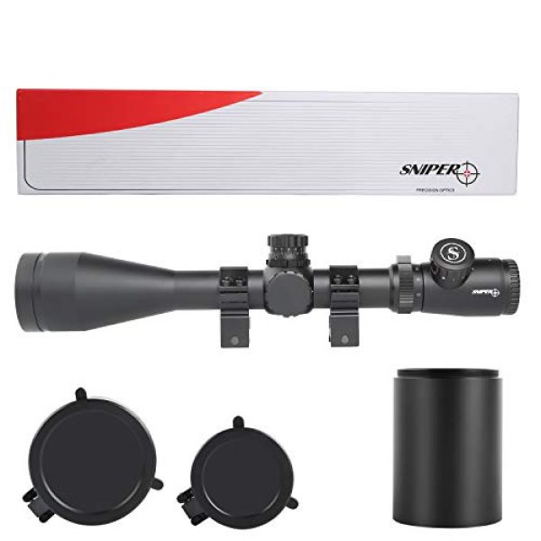 Sniper Rifle Scope 5 Sniper LD6-24x50 SAL /30mm Tube red/Green Illuminated