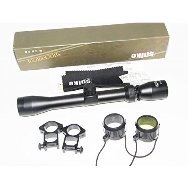 Coldstar Rifle Scope 2 Coldstar 3-9x32 Tactical Rifle Scope with Mount Rings Air Rifle Scope