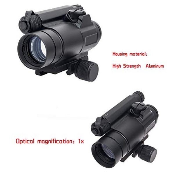 Fashion Sport Rifle Scope 4 Fashion Sport Tactical M4 1x32 Sight red/Green dot Sight Scope 2 MOA for Rifle air Guns Shooting Hunting with Raise Mount Base