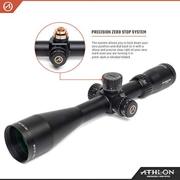 Athlon Optics Rifle Scope 4 Athlon Optics Ares BTR GEN2 4.5-27x50 Riflescope - APLR3 FFP IR MIL