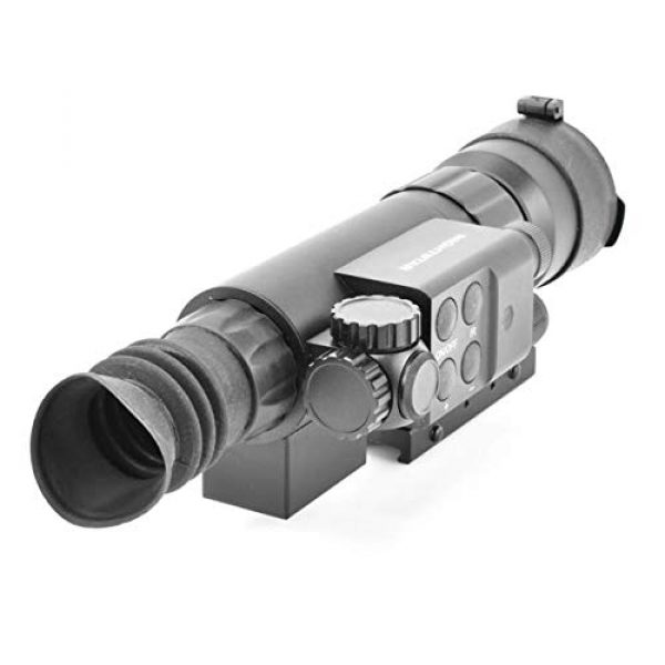 NightStar Rifle Scope 5 NightStar 2x50mm Gen-1 Tactical Night Vision Riflescope, Black, NS43250