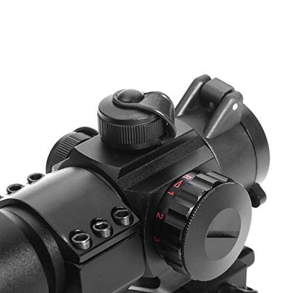 KTAIS Rifle Scope 4 KTAIS M3 Tactical Optical Sight Scope Holographic Red Green Dot Reticle Collimator Sight Hunting Riflescope for Airsoft Air Gun (Color : TAN)