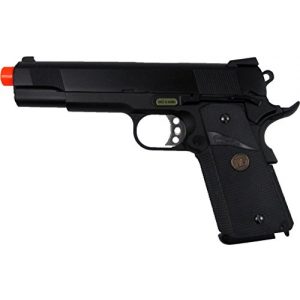 WE Airsoft Pistol 1 WE meu 191 gas blowback full metal - black(Airsoft Gun)