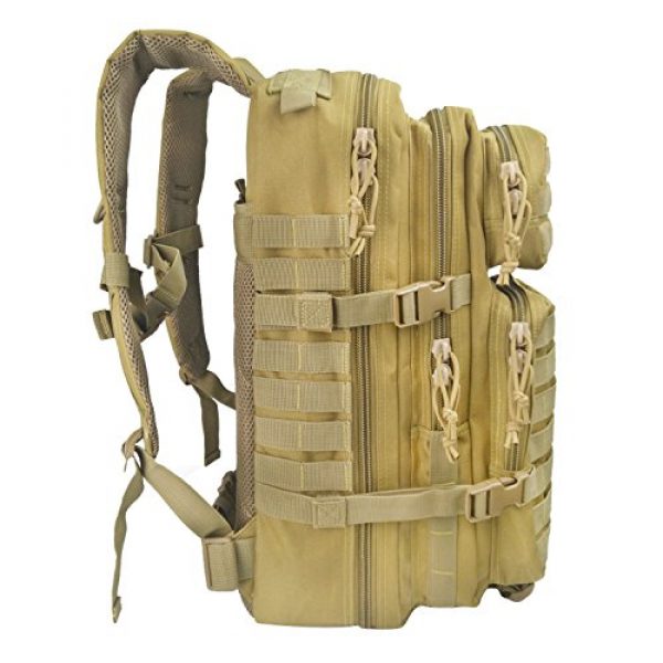 WEDO Tactical Backpack 2 Tactical Backpack for Men, Large Black Military Army Molle Bag Tactical Backpacks