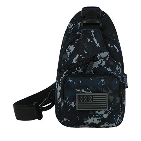 East West U.S.A Tactical Backpack 1 East West U.S.A RTC528 Tactical Camouflage Military Sling Chest Utility Pack Bag