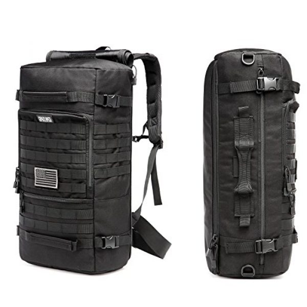 CRAZY ANTS Tactical Backpack 5 CRAZY ANTS Military Tactical Backpack Hiking Camping Shoulder Bag Upgraded Version