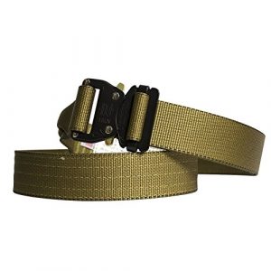 Fusion Tactical Belt 1 Fusion Tactical Military Police Riggers Belt Coyote Brown Small 28-33"/1.75" Wide