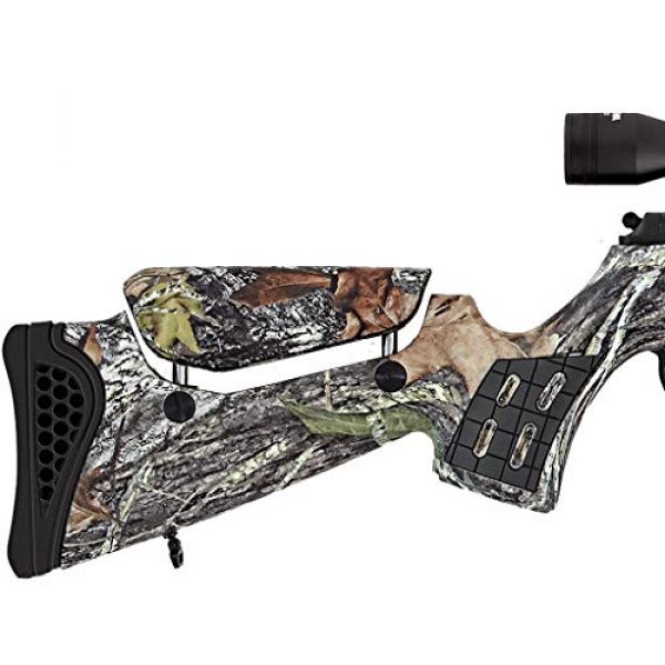 Wearable4U Air Rifle 3 Wearable4U Hatsan MOD 125 Sniper Vortex QE Quiet Energy .177 Cal Air Rifle, Camo with Included 100x Paper Targets and 500x .177cal Lead Pellets Bundle