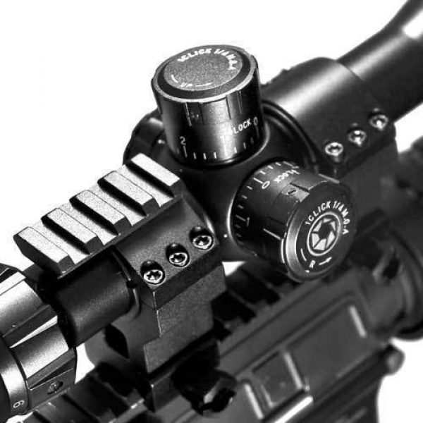 BARSKA Rifle Scope 2 BARSKA Tactical Riflescope Rings (30mm Low)
