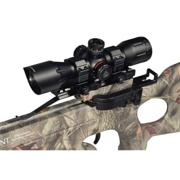UTG Rifle Scope 2 UTG 4X32 1" Crossbow Scope, Pro 5-Step RGB Reticle, QD Rings