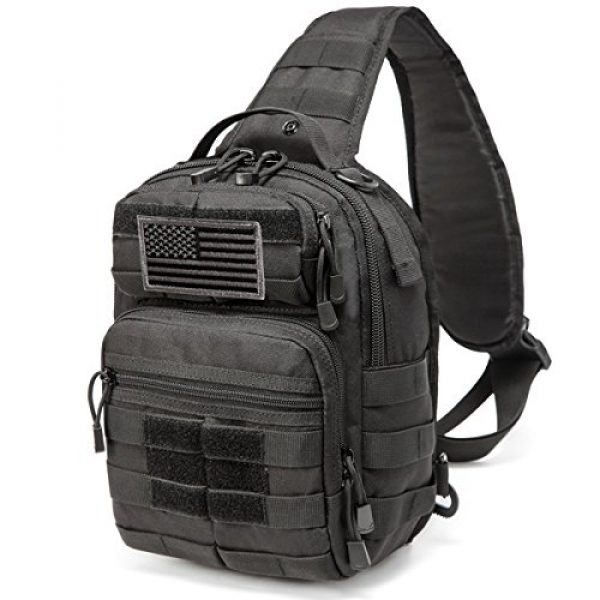 CRAZY ANTS Tactical Backpack 1 Crazy Ants Tactical Sling Bag Rover Molle Pack Shoulder Sling Backpack for Man