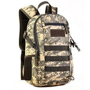 Protector Plus Tactical Backpack 1 12L Mini Daypack Military MOLLE Tactical Backpack Rucksack Gear Assault Pack