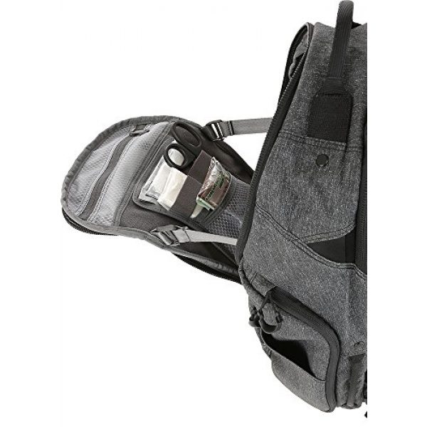 Maxpedition Tactical Pouch 4 Maxpedition Entity Hook & Loop Low Profile Panel for Internal Organization, Gray