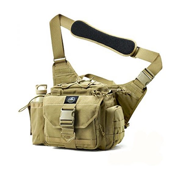 SHANGRI-LA Tactical Backpack 1 SHANGRI-LA Multi-functional Tactical Messenger Bag Camera Molle Assault Gear Sling Pack