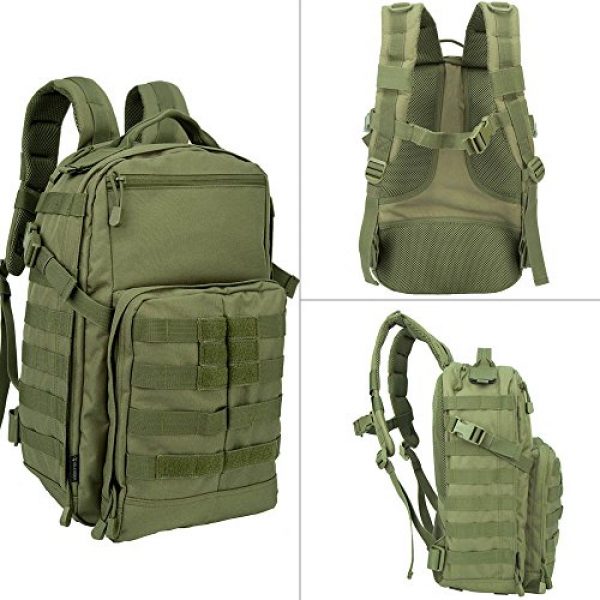 OLEADER Tactical Backpack 6 OLEADER Tactical Backpack Military Army Backpack for Hunting/Hiking/Traveling/Outdoor Middle size 30L
