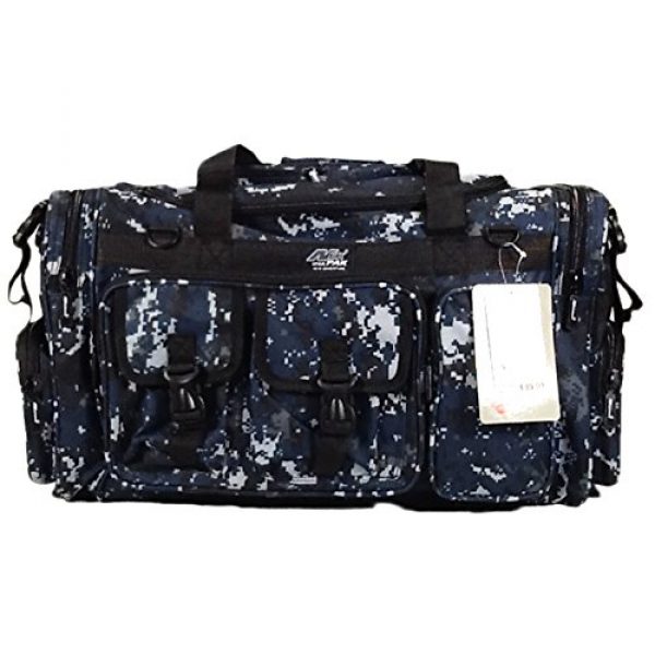 Nexpak Tactical Backpack 3 Nexpak 26" 3800cu.in Tactical Duffel Range Backpack TFBP126 DMBK (Navy Blue) Digital Camouflage