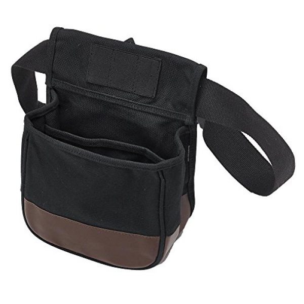 US PeaceKeeper Products Tactical Pouch 1 US PeaceKeeper Products P23010 Divided Shell Pouch, Black/Brown, One Size