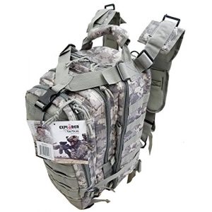 Explorer Tactical Backpack 1 Explorer Tactical 72 Hours Combat Rucksack 17 Inch Backpack-Digital Camo (ACU)