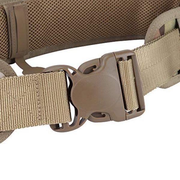 H World Shopping Tactical Belt 5 H World Shopping Airsoft Tactical Military Paintball Hunting 1000D Nylon Multi-Functional Combat Waist Belt