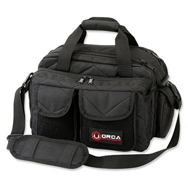 Orca Tactical Tactical Backpack 1 Orca Tactical Gun Range Bag for Handguns, Pistols and Ammo - Duffle Carriers and Protects 3+ Firearms Safely - Transport Shooting Range Equipment - Designed for 2020