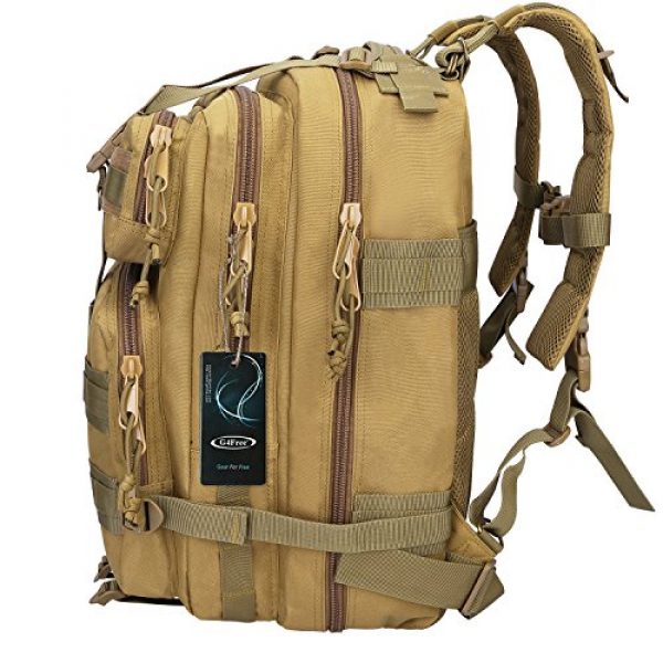 G4Free Tactical Backpack 2 G4Free Tactical Shoulder Backpack Military Survival Pack Army Molle Bug Out Bag Surplus Backpack 35L