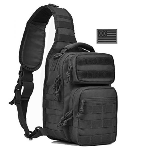 REEBOW GEAR Tactical Backpack 1 REEBOW GEAR Tactical Sling Bag Pack Military Rover Shoulder Sling Backpack Small