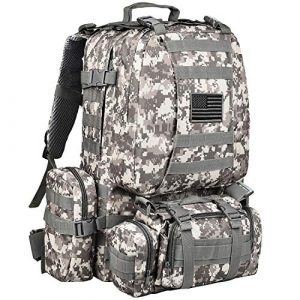CVLIFE Tactical Backpack 1 CVLIFE Tactical Backpack Military Army Rucksack Assault Pack Built-up Molle Bag