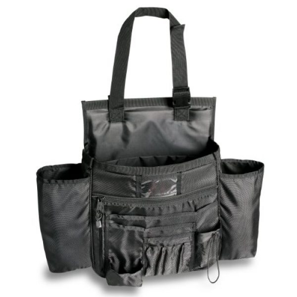 Uncle Mike's Tactical Backpack 1 Uncle Mike's Law Enforcement Side-Armor Standard Car Seat Organizer - Black