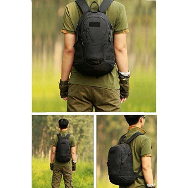 CREATOR Tactical Backpack 7 CREATOR 20L Tactical Backpack Travel Daypack Outdoor Military Rucksack MOLLE for Men