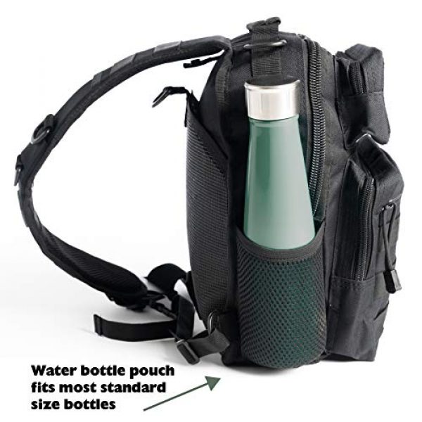 Whiskey Woods Outdoors Tactical Backpack 2 Whiskey Woods Outdoors Military Tactical EDC Sling Bag Molle Shoulder Diaper backpack