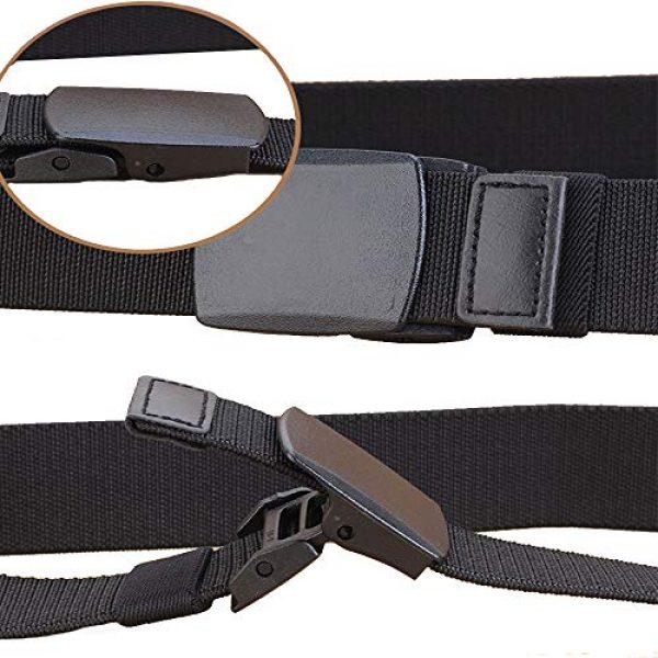 GRULLIN Tactical Belt 3 GRULLIN Men Tactical Nylon Belt, Military Duty Rigger Wasitbelt, Nylon Webbing Molle EDC Clip Belt