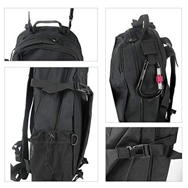 NewDoar Tactical Backpack 5 NewDoar Tactical Hydration Pack Backpacks with 3.0L Bladder for Hiking, Biking, Running, Walking and Climbing