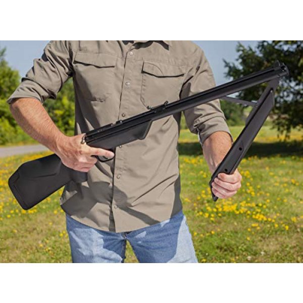 Benjamin Air Rifle 5 Benjamin 392S .22-Caliber Bolt Action Variable Pump Air Rifle, Black