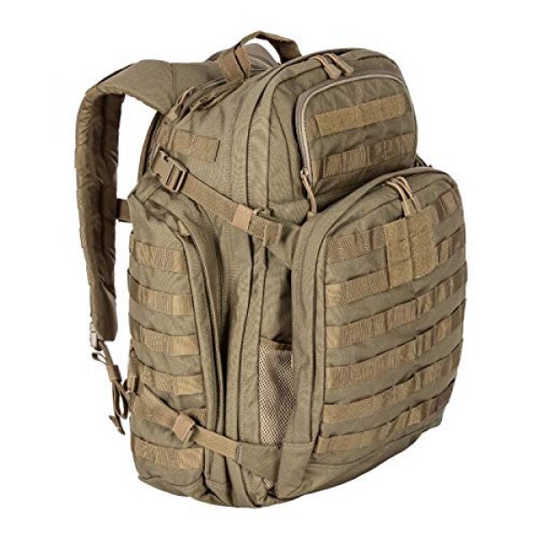 5.11 Tactical Backpack 1 5.11 Tactical RUSH72 Military Backpack, Molle Bag Rucksack Pack, 55 Liter Large, Style 58602